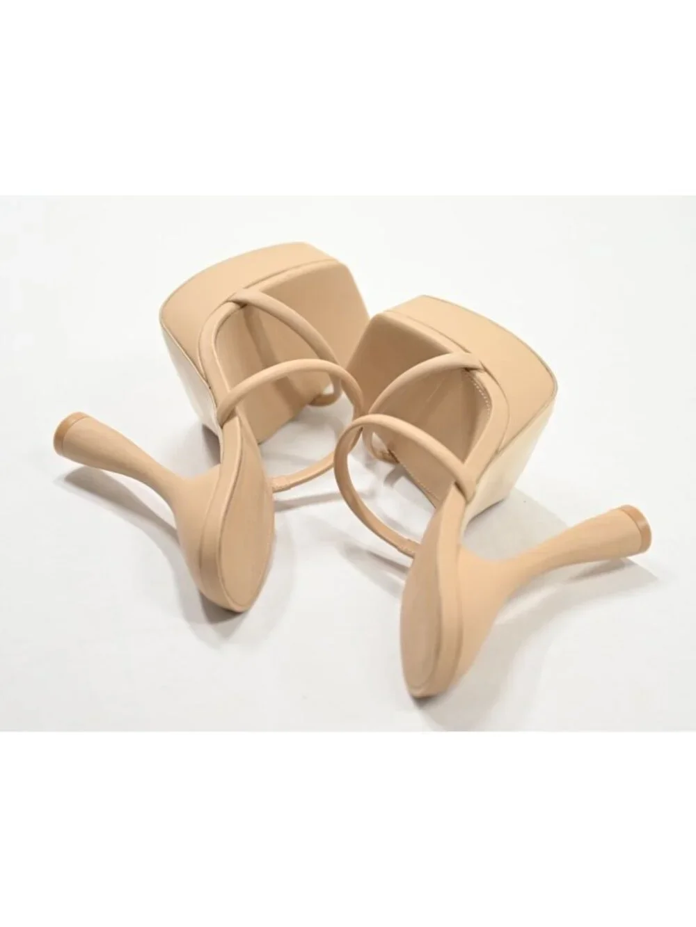 Cult Gaia Elena Platform Sandals in Sand